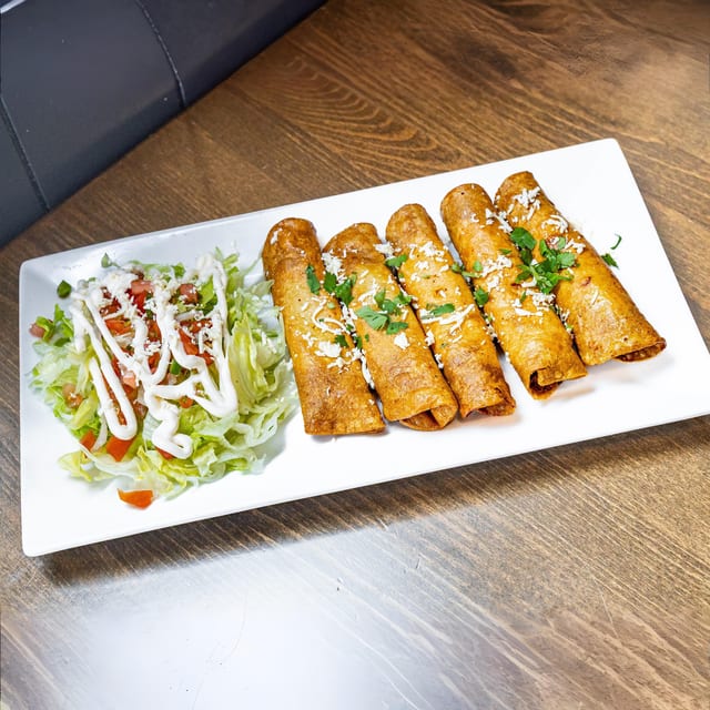 Tacos Dorados Tray.